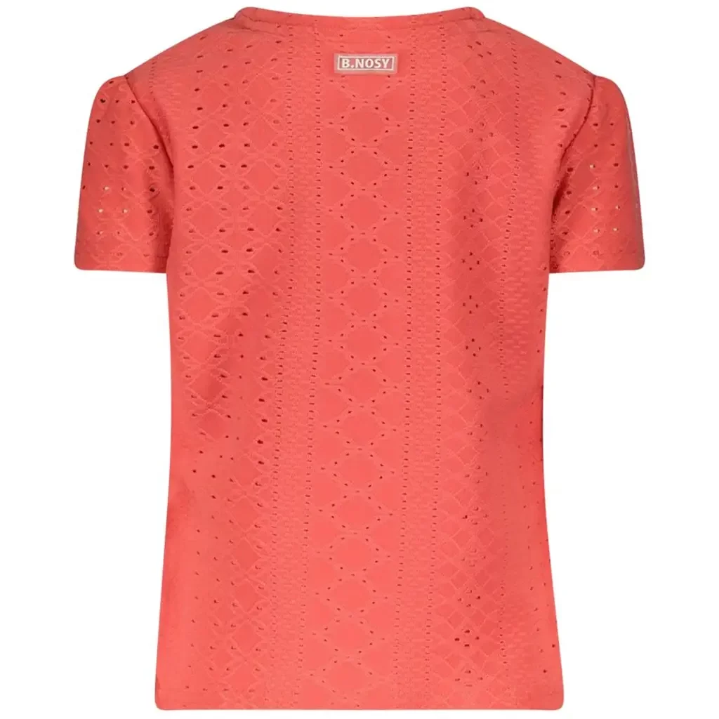 T-shirtje B. Blush (hot coral)