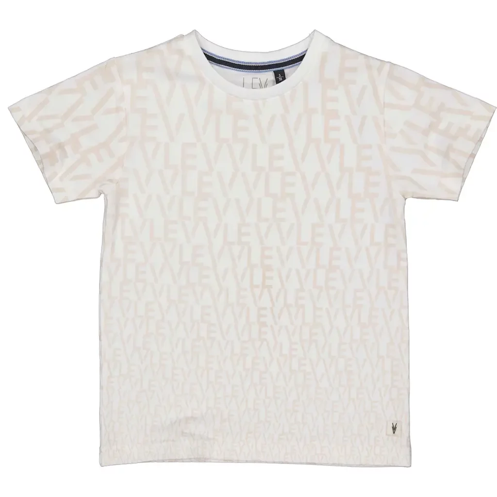 T-shirt Mark (aop white text)