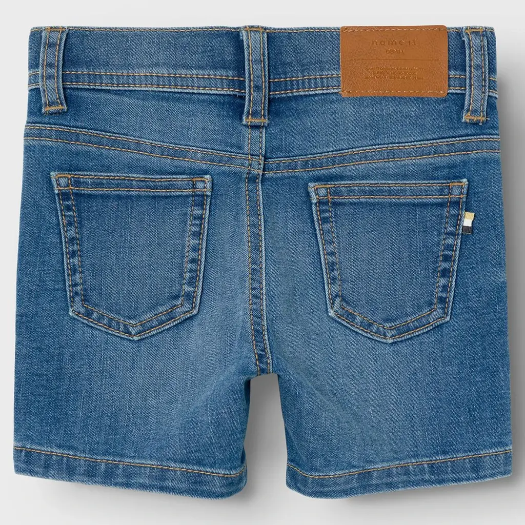 Kort jeans broekje SLIM FIT Silas (medium blue denim)