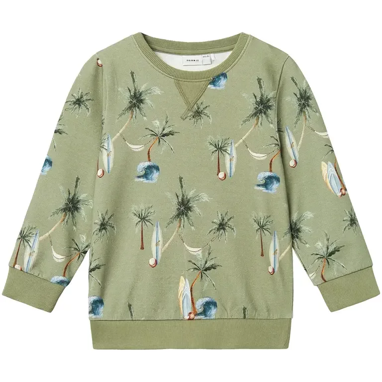 Trui sweat Hermod (oil green)