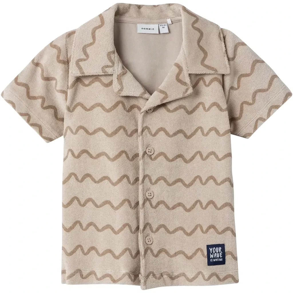 Overhemd badstof terry Felo (pure cashmere)