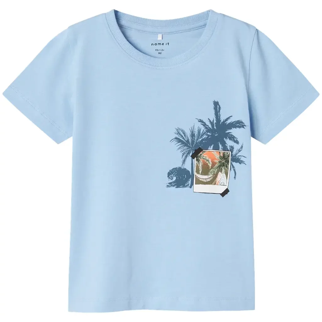 T-shirt Hermol (chambray blue)
