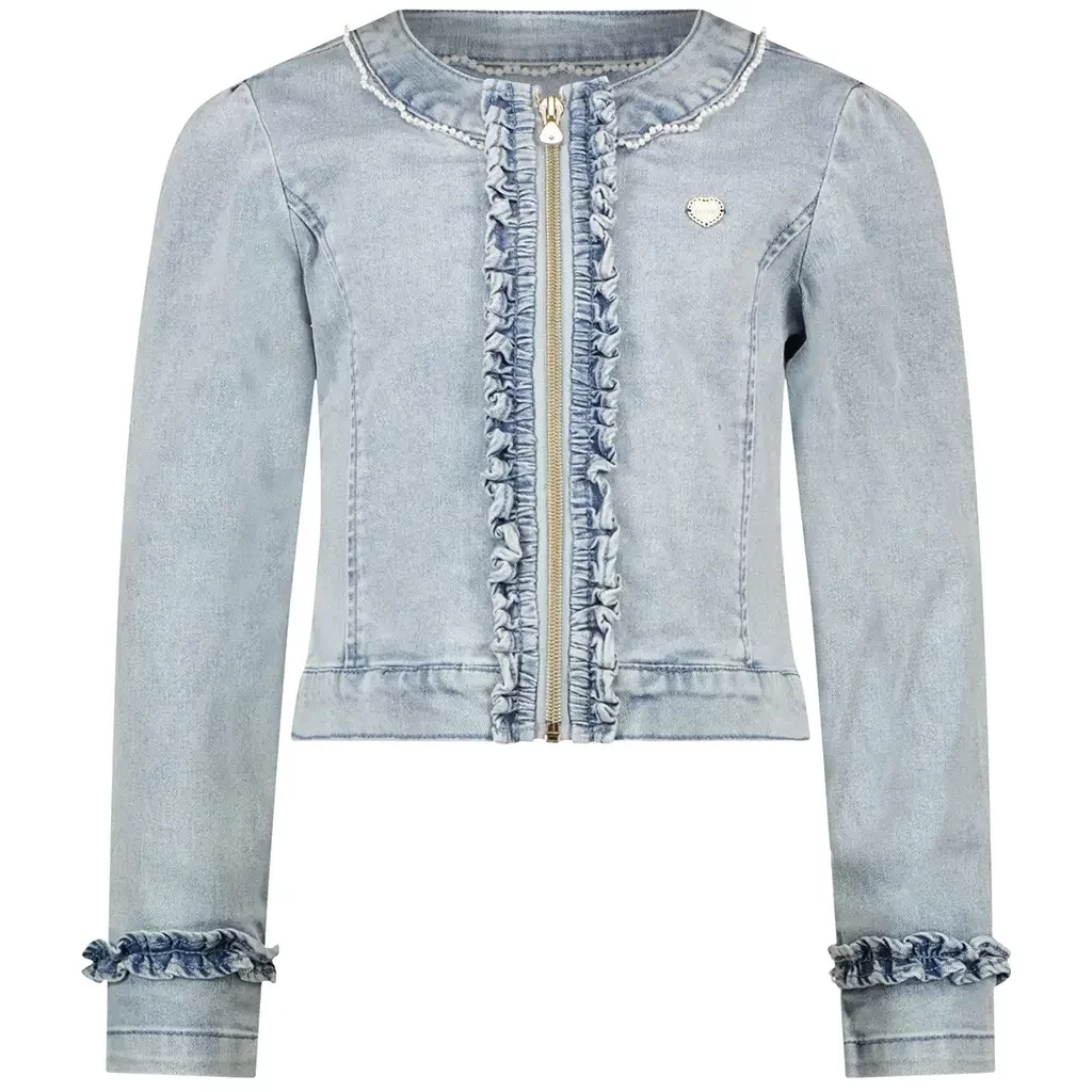 Spijkerjasje Arlene (classic light denim)