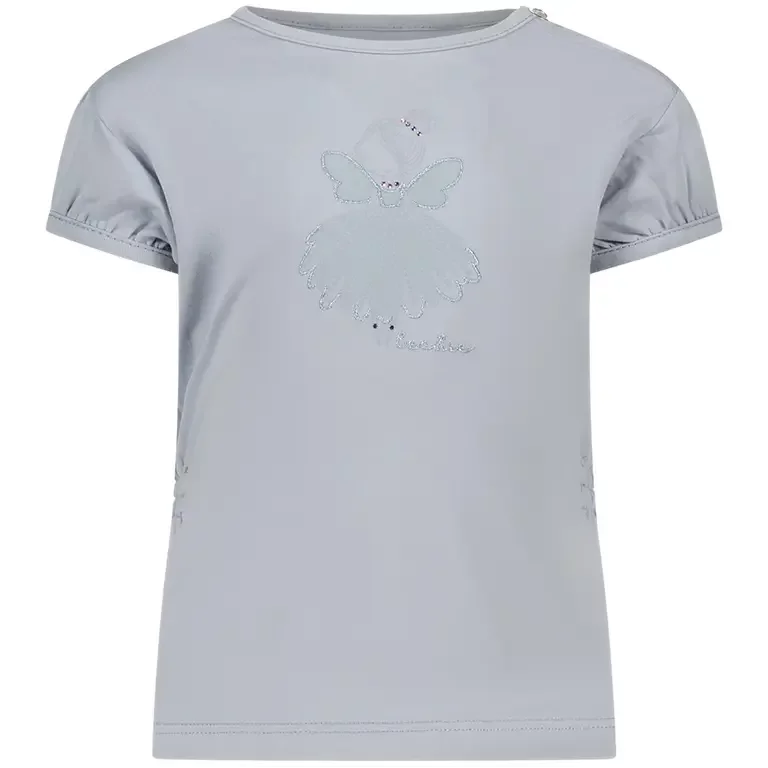 T-shirtje Nom (blue orchid)