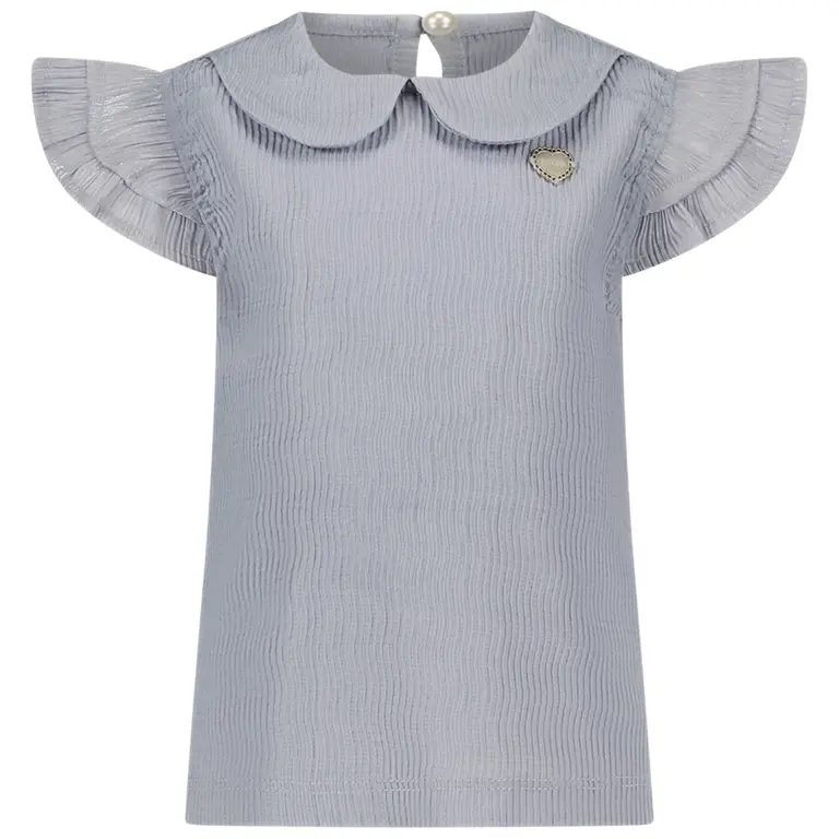 T-shirtje Nicy (blue orchid)