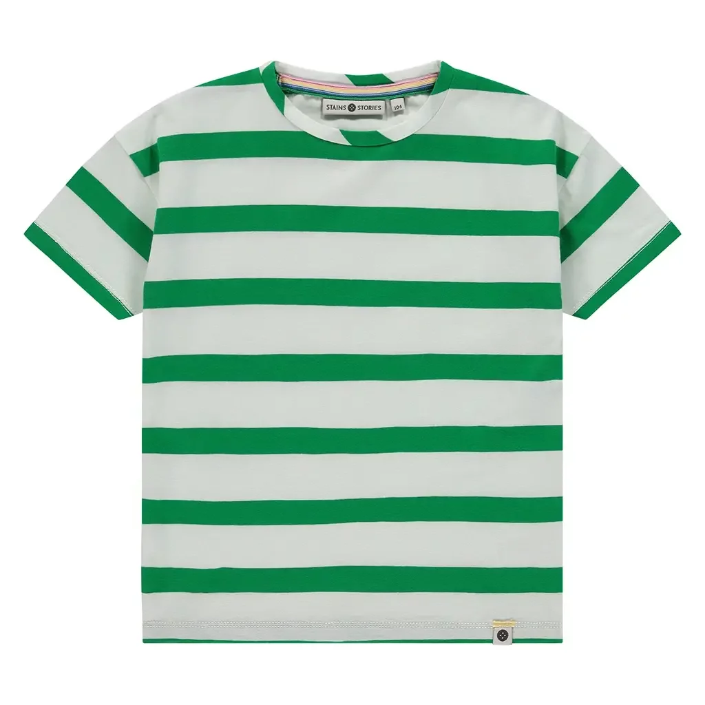 T-shirt stripes (green)