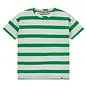 Stains&Stories T-shirt stripes (green)