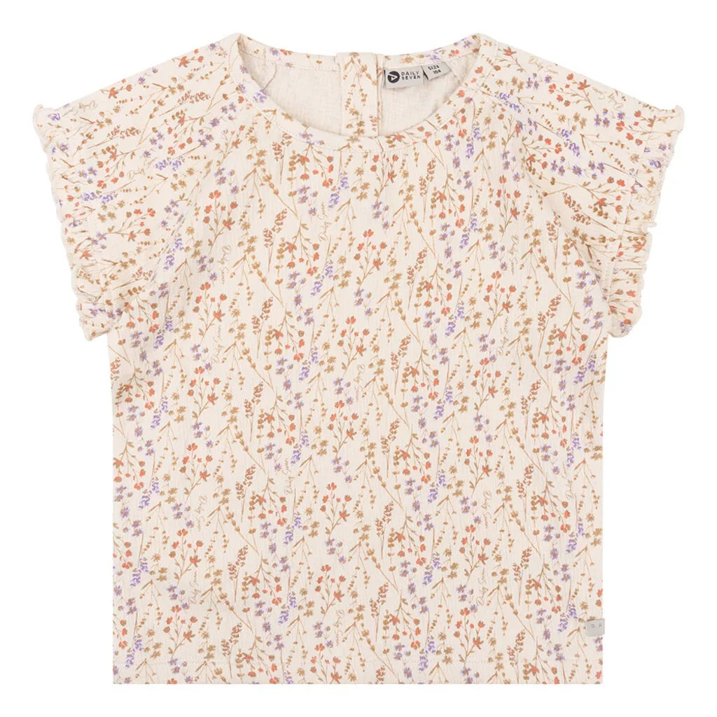 T-shirt Mille Fleur organic (sandshell)
