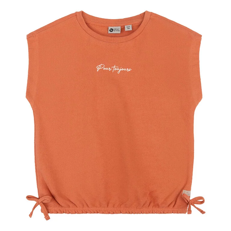 T-shirt Pour Toujours organic (peach melba)