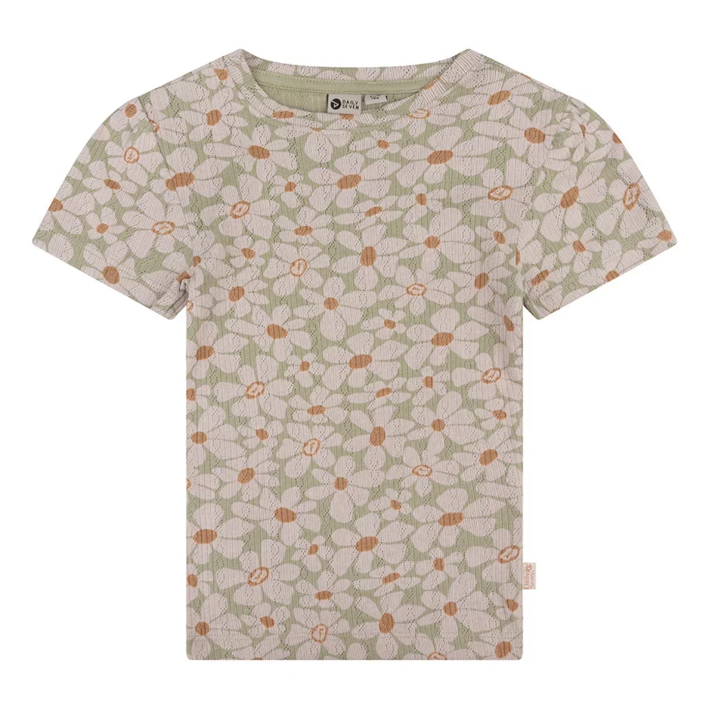 T-shirt Flower organic (stone army)