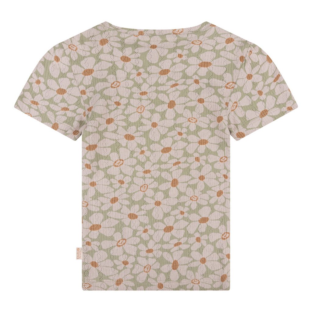 T-shirt Flower organic (stone army)