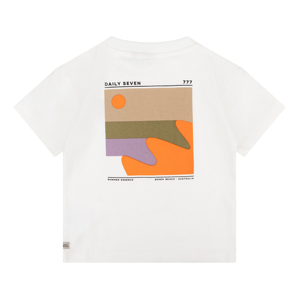 T-Shirt Waves organic (off white)