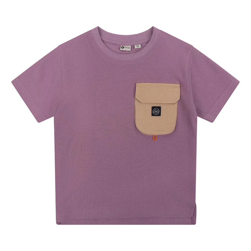T-shirt 3d Pocket organic (old purple)