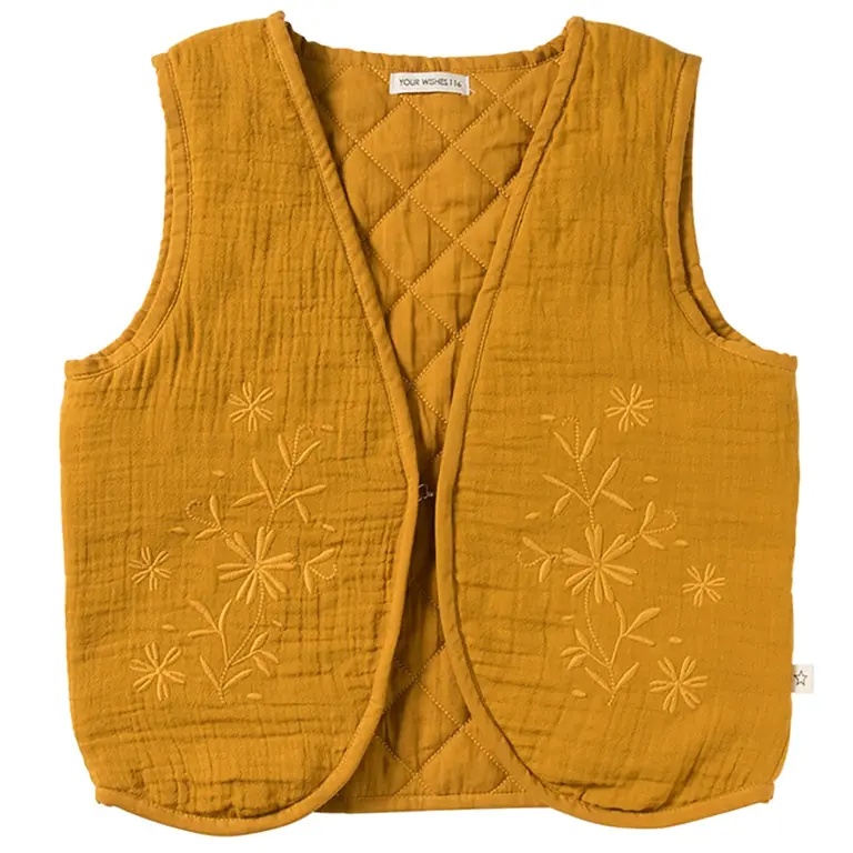 Gilet Poppy (saffron)