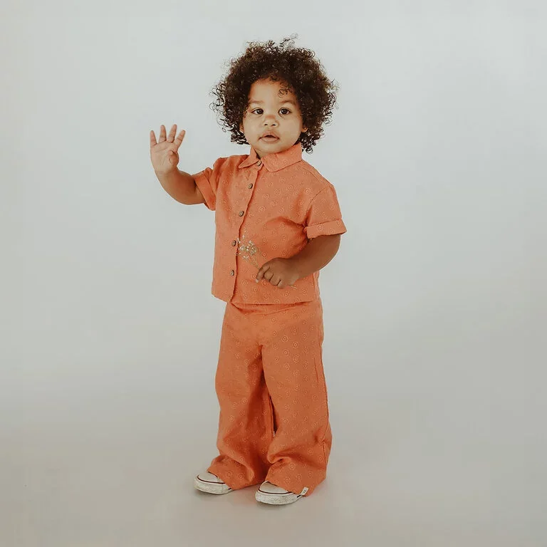 Blouse Pika (apricot brandy)