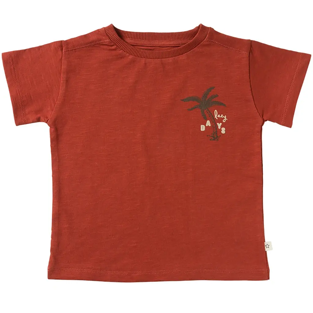 T-shirt Ezra (barn red)