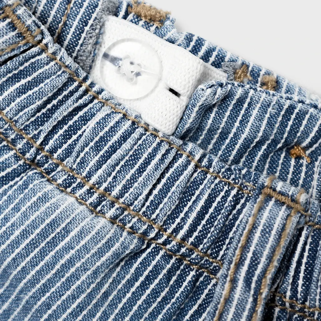Kort jeans broekje Ryan (light blue denim)