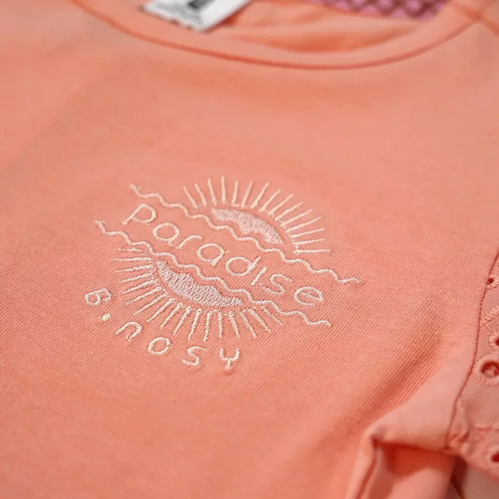 T-shirt B. Poetic (peach)