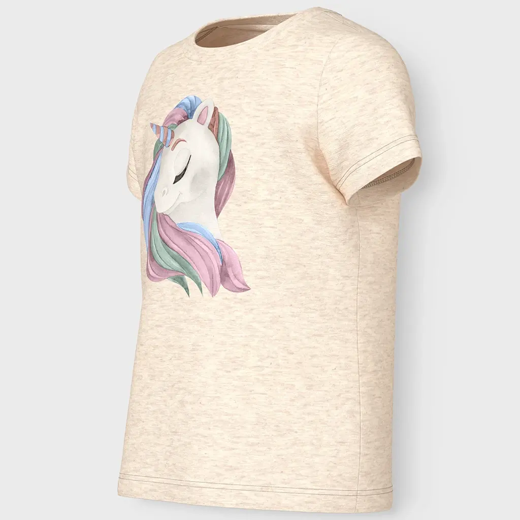T-shirt unicorn Harums (peyote melange)