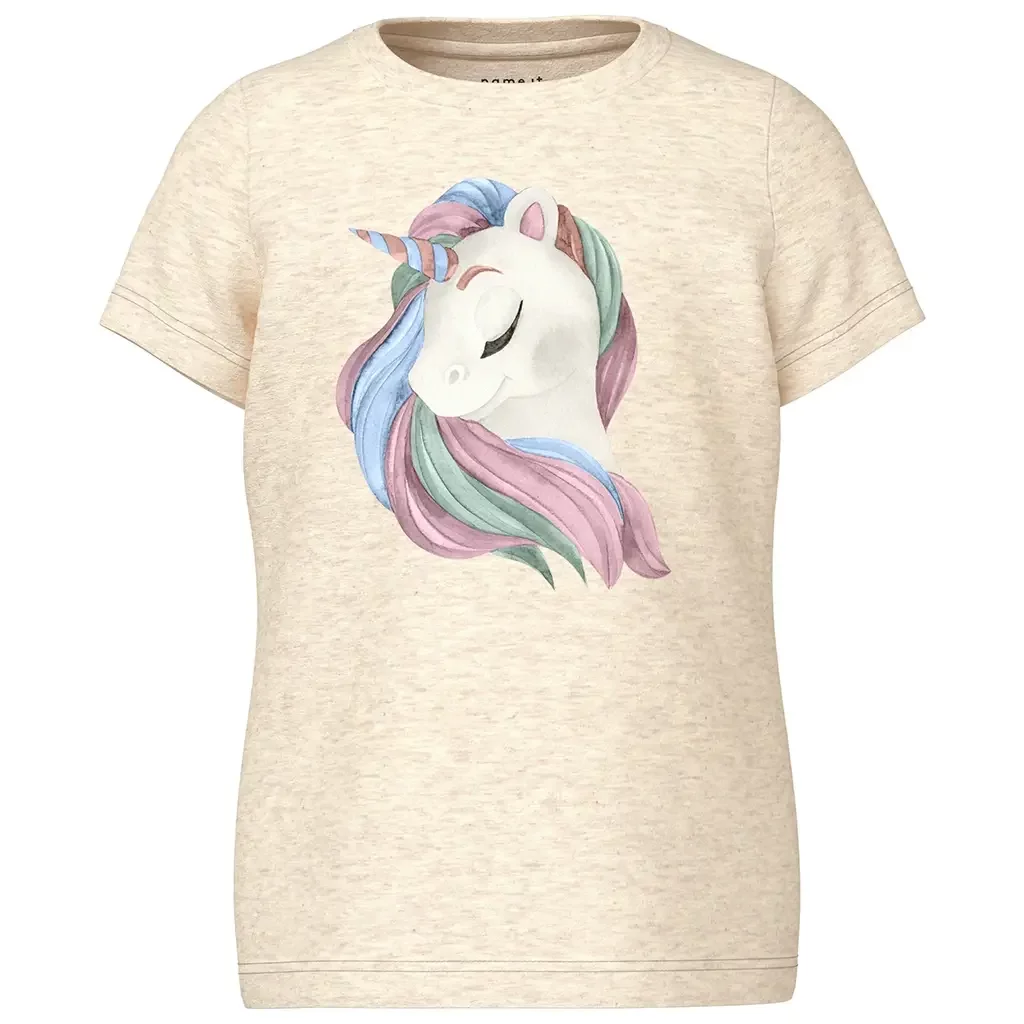 T-shirt unicorn Harums (peyote melange)
