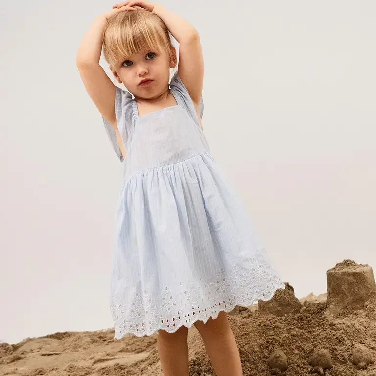 Zomerjurk Fesinne (chambray blue)