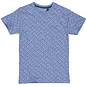 LEVV T-shirt Kaden (aop blue text)