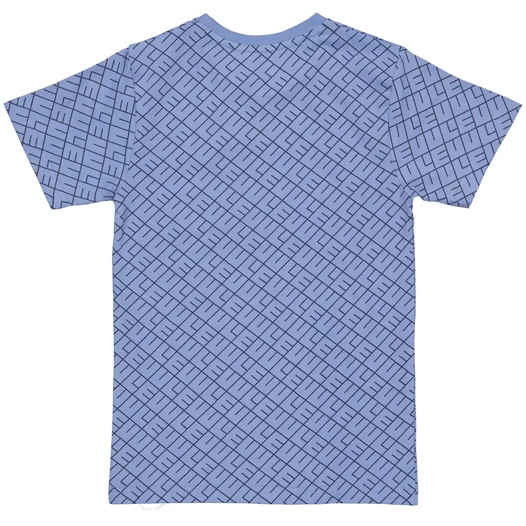 T-shirt Kaden (aop blue text)