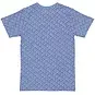 LEVV T-shirt Kaden (aop blue text)