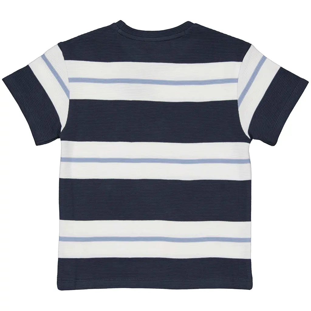 T-shirt oversized Kayden (aop blue stripe)