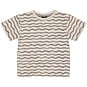 LEVV T-shirt oversized Malo (aop grey stripe)