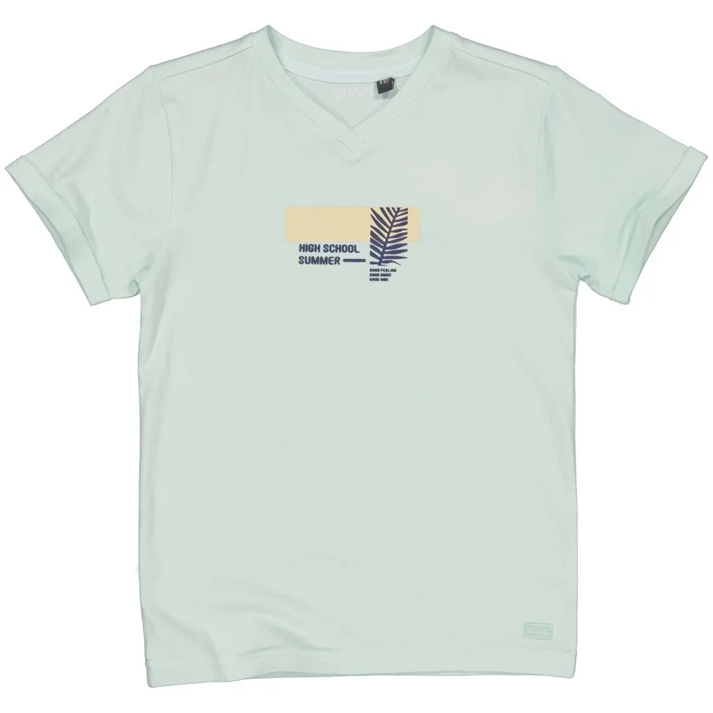 T-shirt Bastijn (aqua blue)