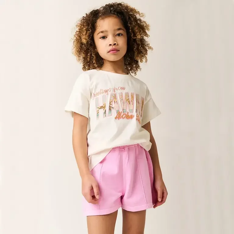 Korte broek Santa Clara (orchid bouquet)