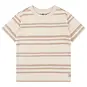 Daily7 T-shirt Stripe organic (sandshell)