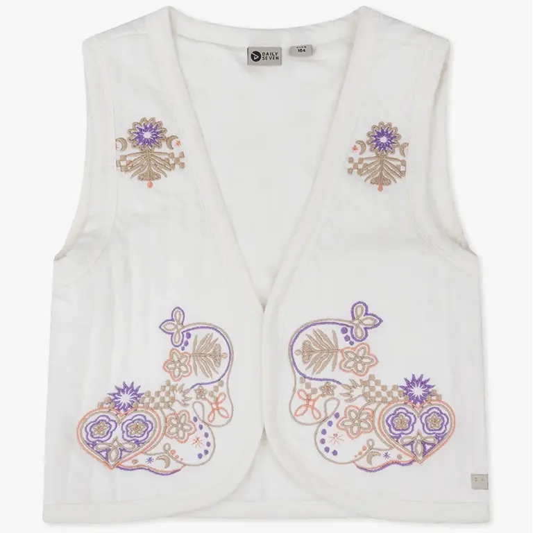 Gilet Padded organic (off white)