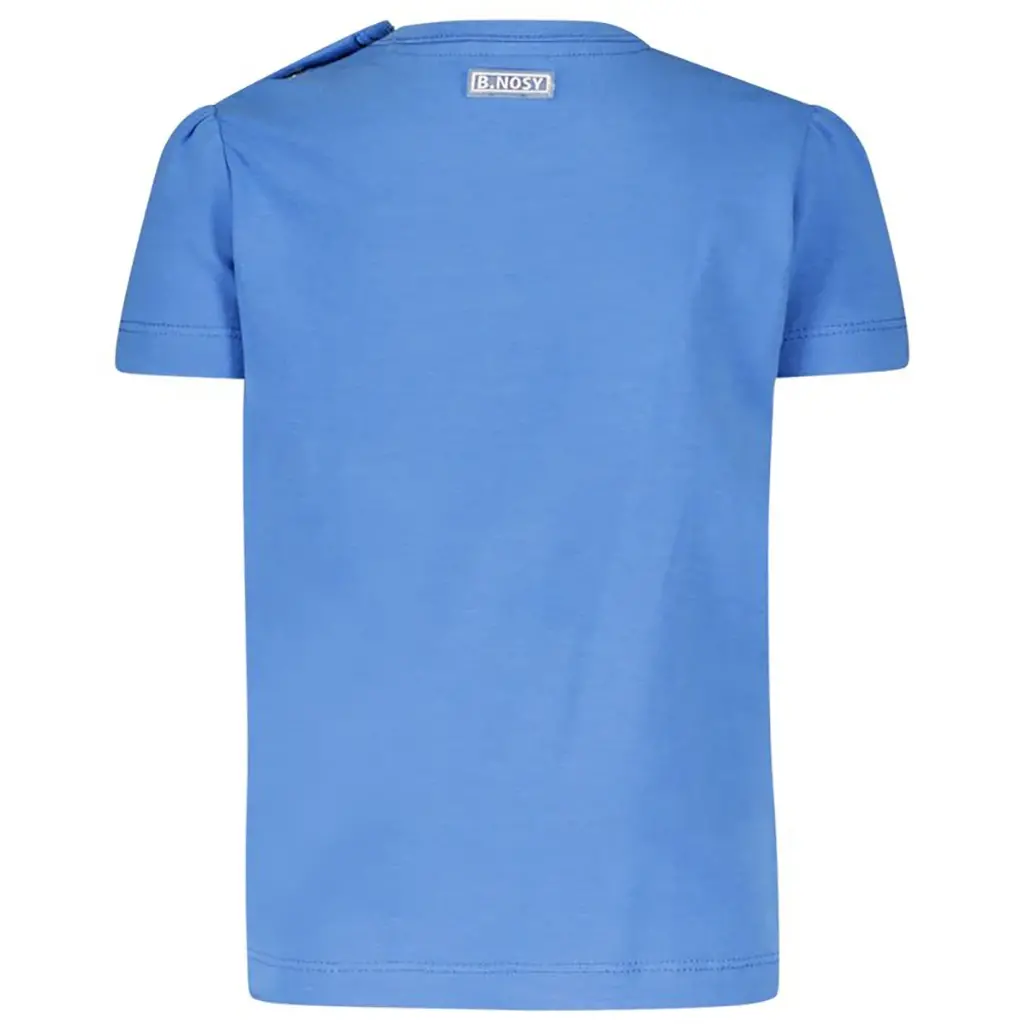 T-shirtje B. Poetic (soft blue)