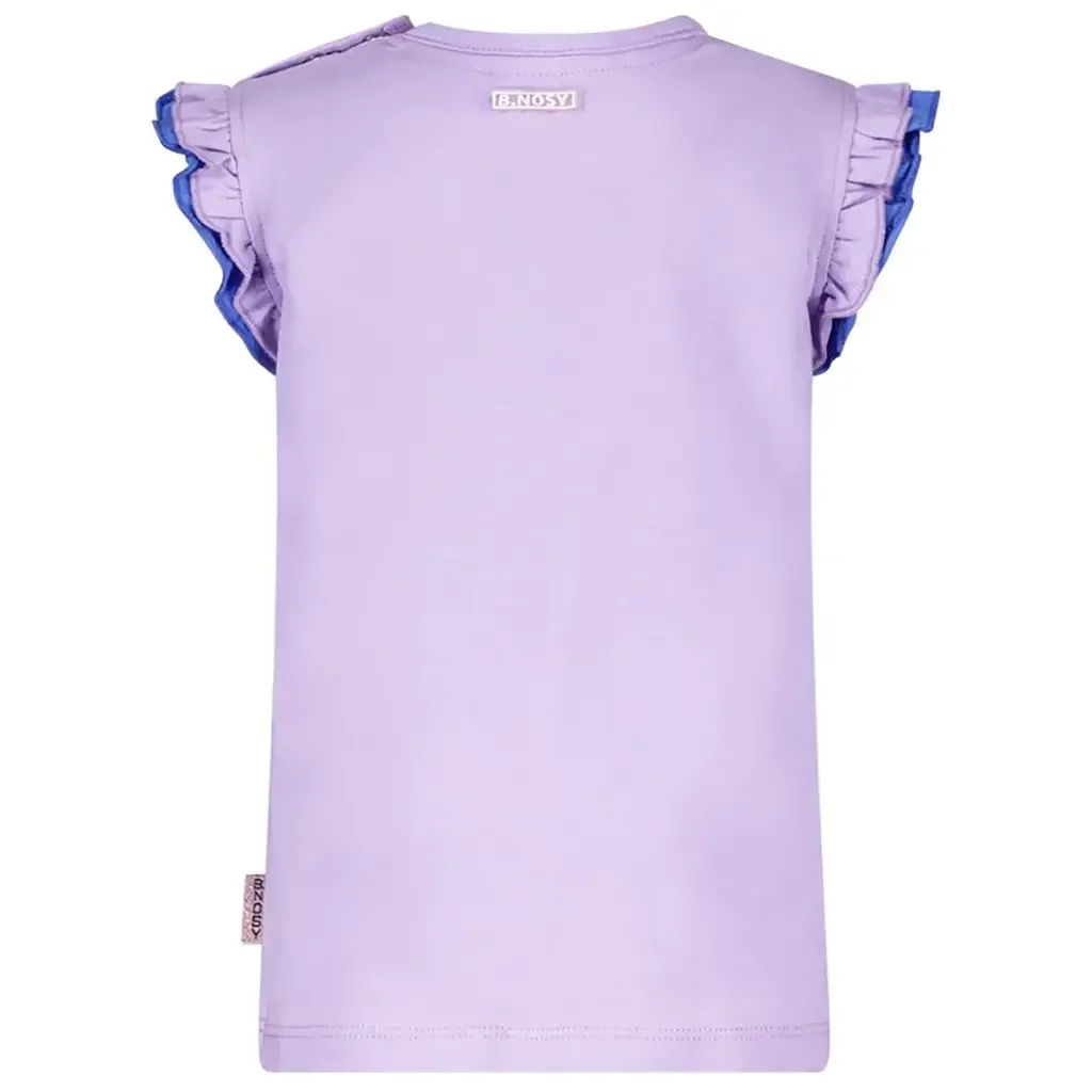 T-shirtje B. Poetic (lt lavender)