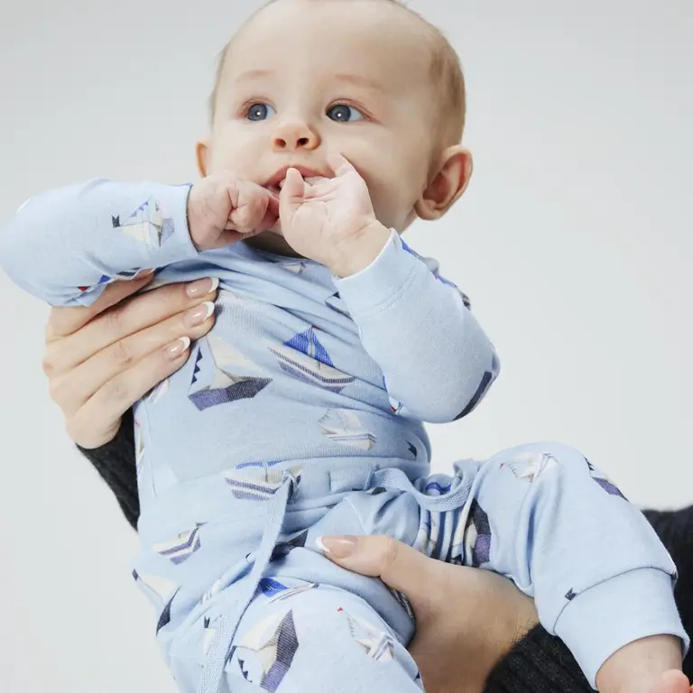 Broekje Fason (chambray blue)