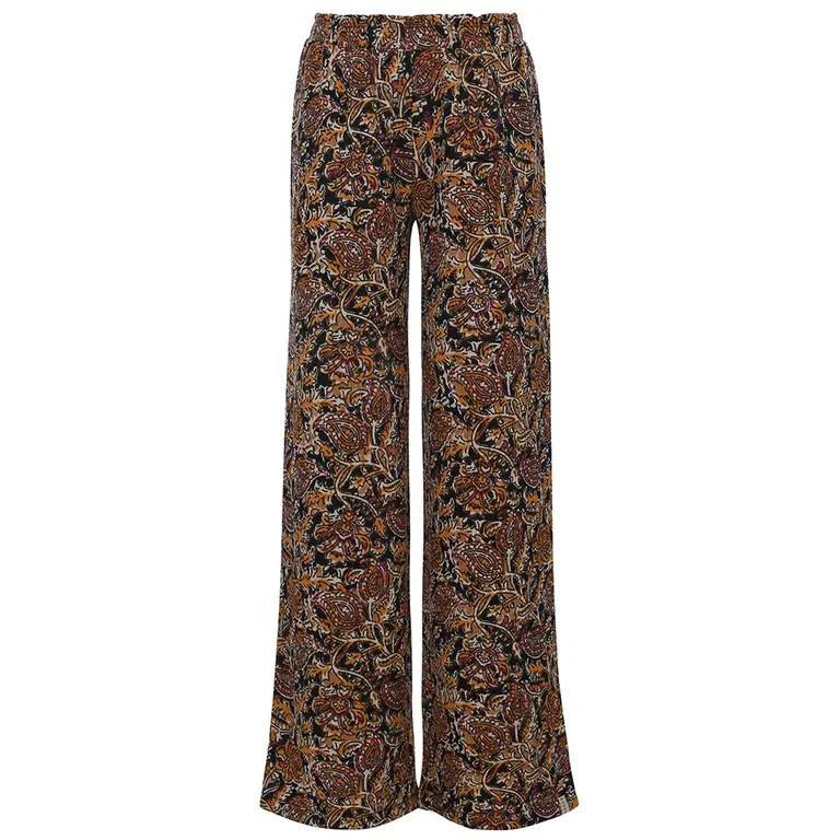 Broek wide (blockprint flower)