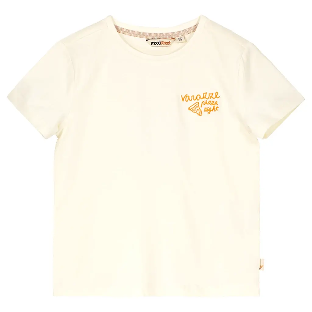 T-shirt back print (warm white)