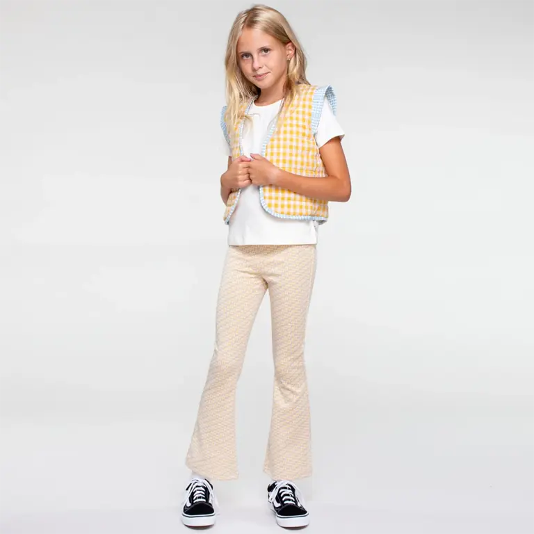 Broek flared (yellow)