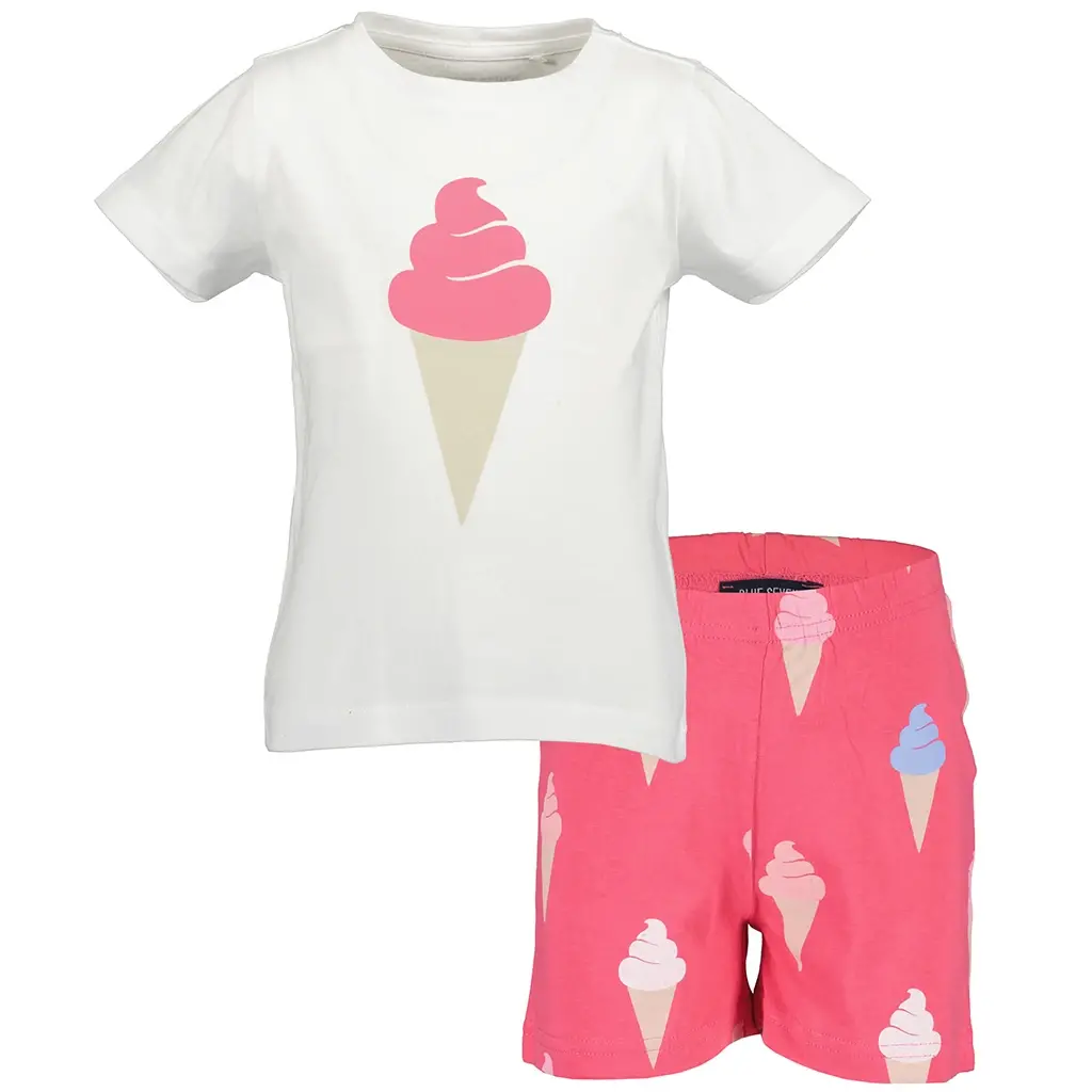 Pyjama Holiday (white/pink orig)