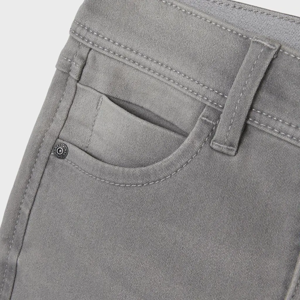 Korte spijkerbroek SLIM FIT Silas (medium grey denim)