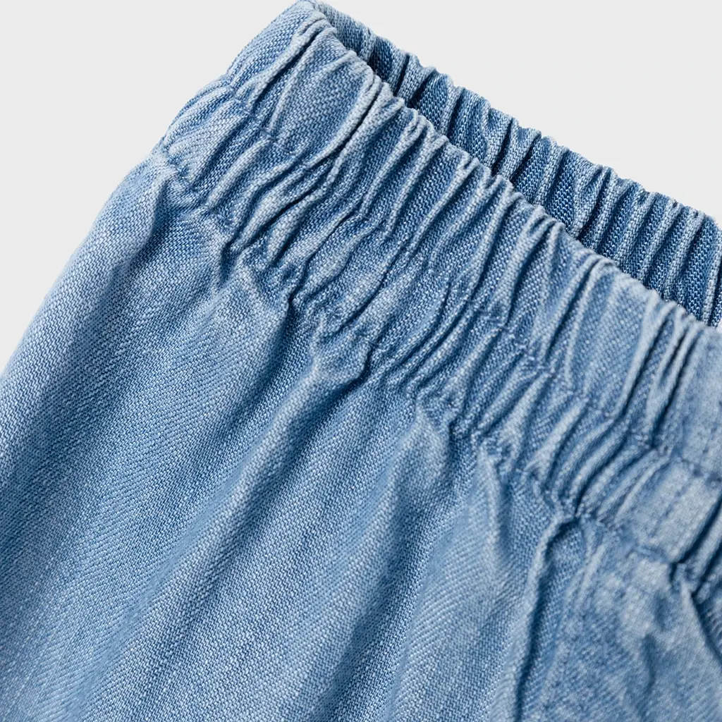 Soepel jeans broekje Rose (medium blue denim)