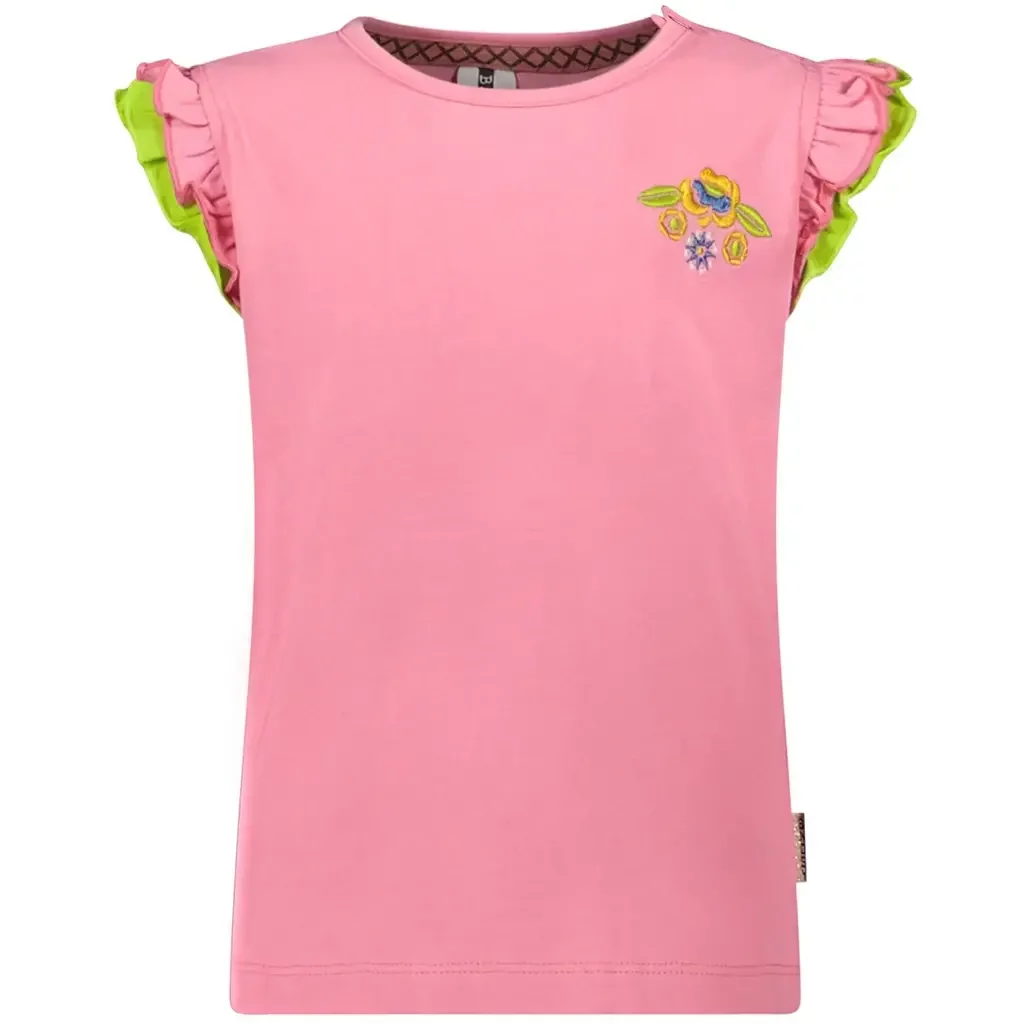 T-shirtje B. Glossy (sugar pink)