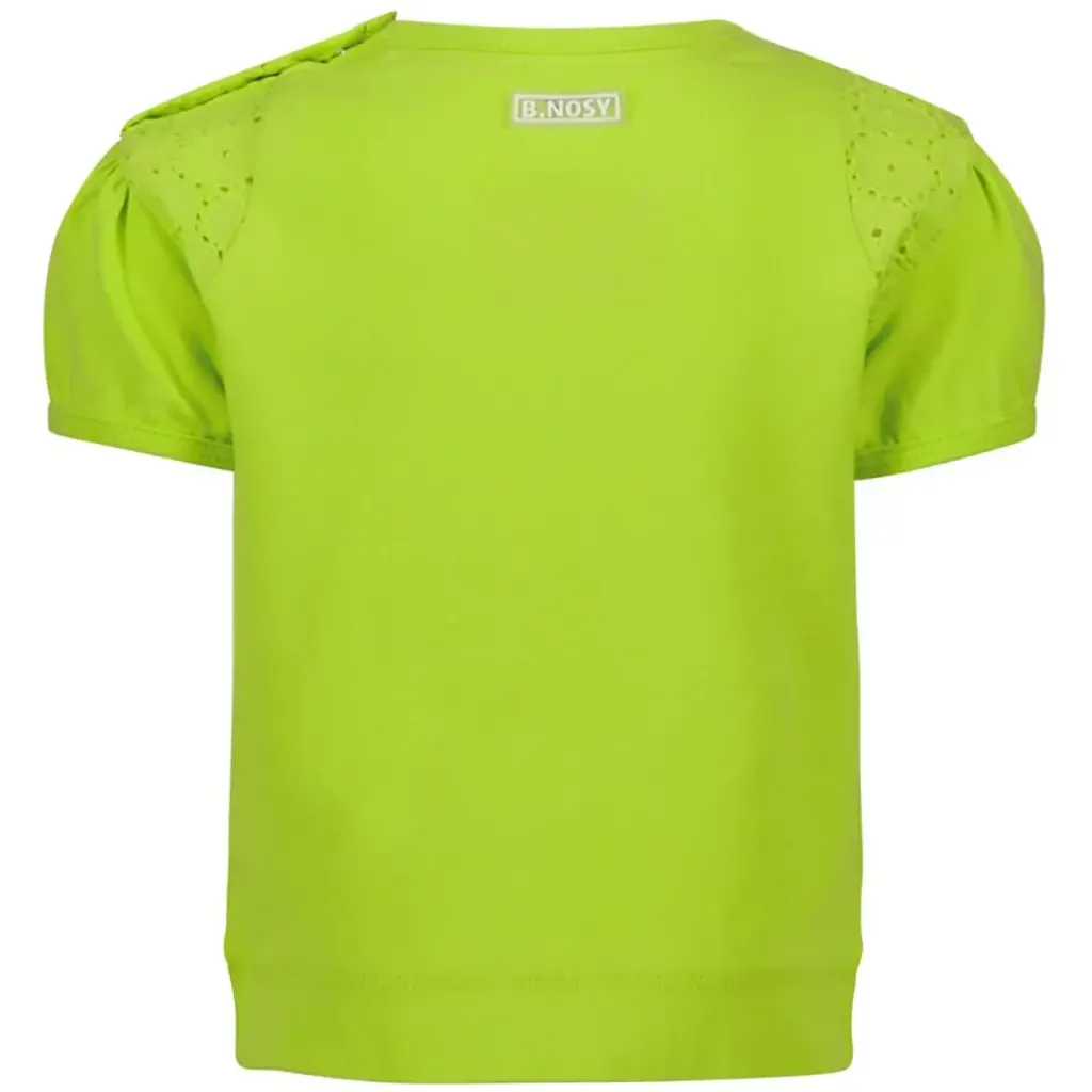 T-shirtje B. Glossy (toxic green)
