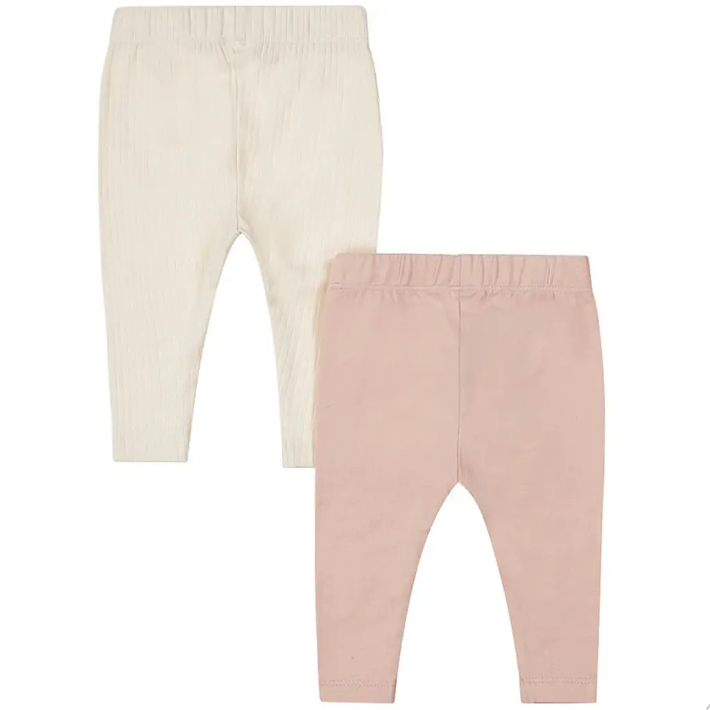 Twee leggings (light dusty pink/off-white)