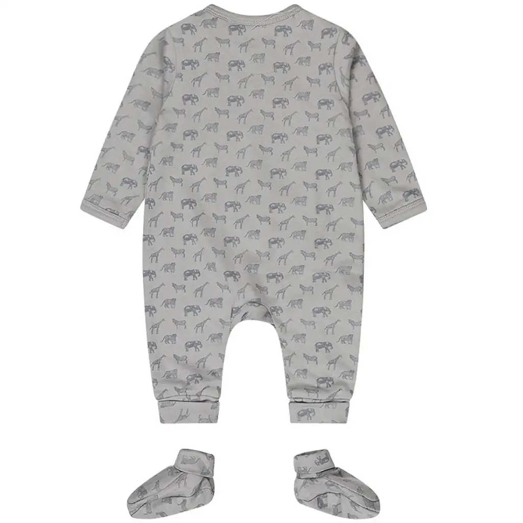 Boxpakje met booties (light faded blue)