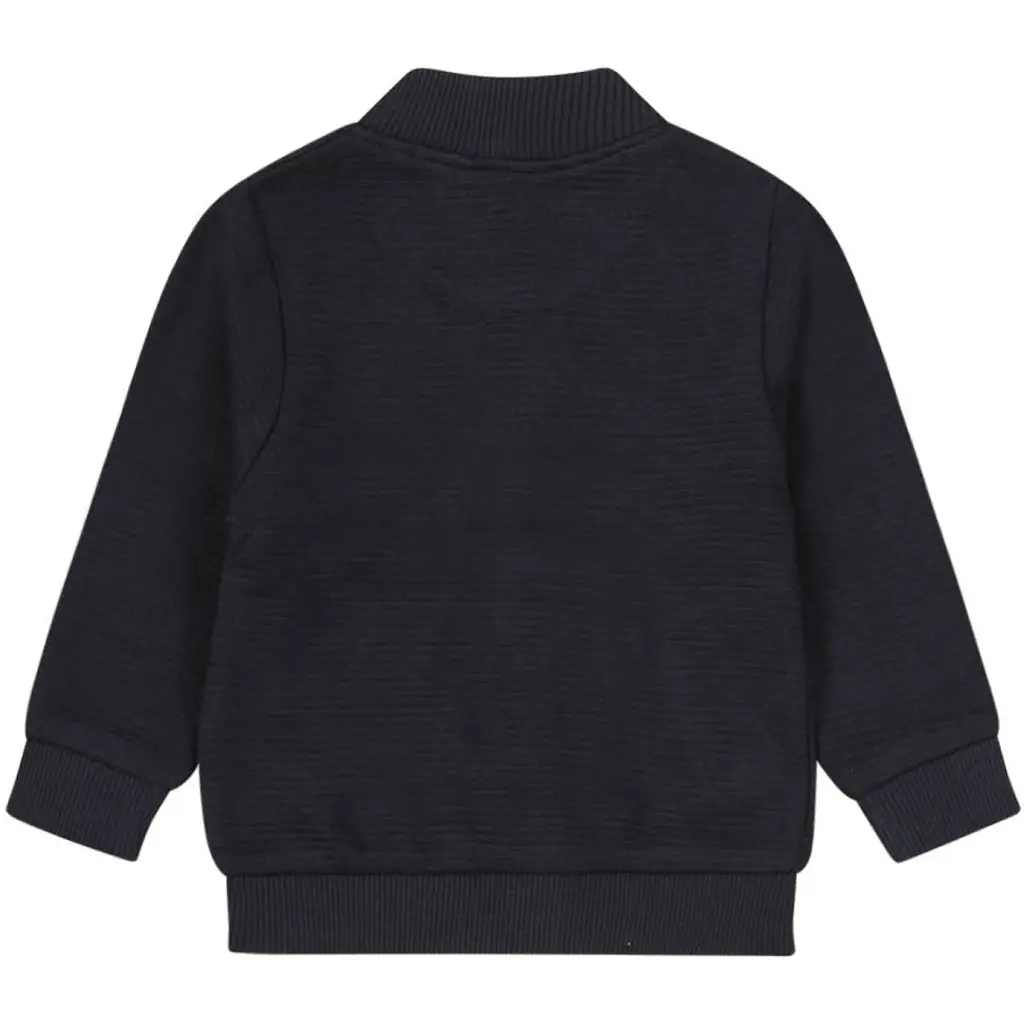 Gebreid baby vestje (navy)