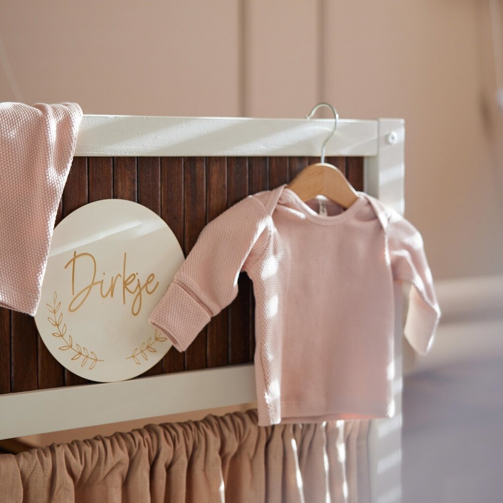 Set truitje met broekje (light dusty pink)