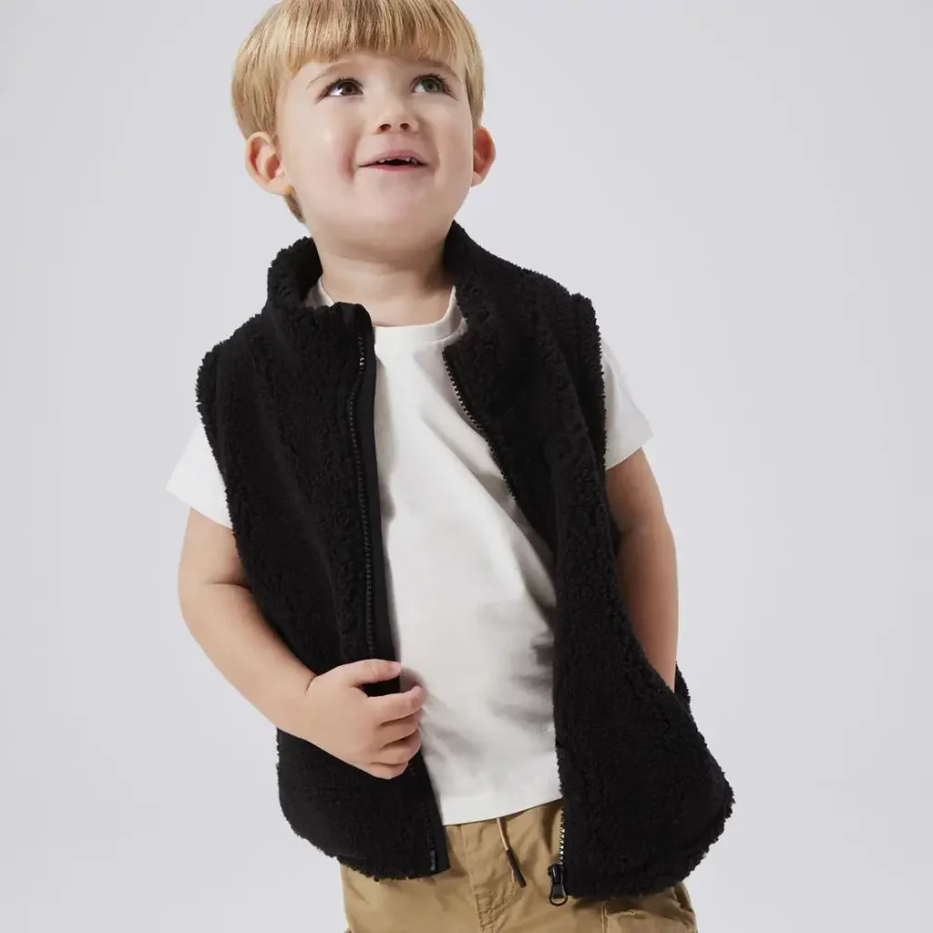 Gilet teddy vestje UNI Lofen (black)